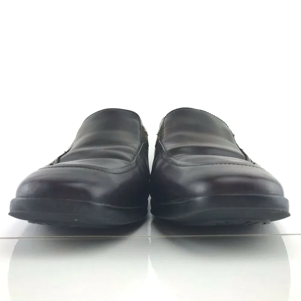 Cole Haan Air Loafer Men's 9 Brown Leather Apron Toe‎ Slip On Comfort Shoe
